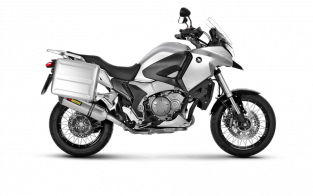 Akrapovic Slip-on Line Titanium Einddemper met E-keur Honda VFR 1200 Crosstourer 2012 > 2015